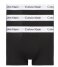 Calvin Klein Boxershort 3P Low Rise Trunk Black (001) Calvin Klein Boxershort 3P Low Rise Trunk Black (001)