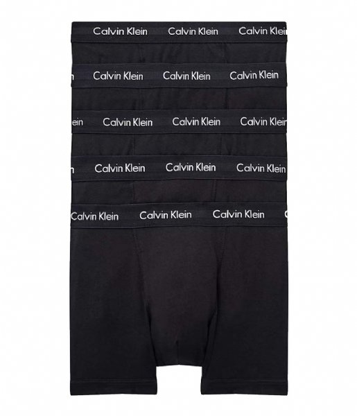 Calvin Klein  Trunk 5-Pack Black W. Black Wb (XWB)