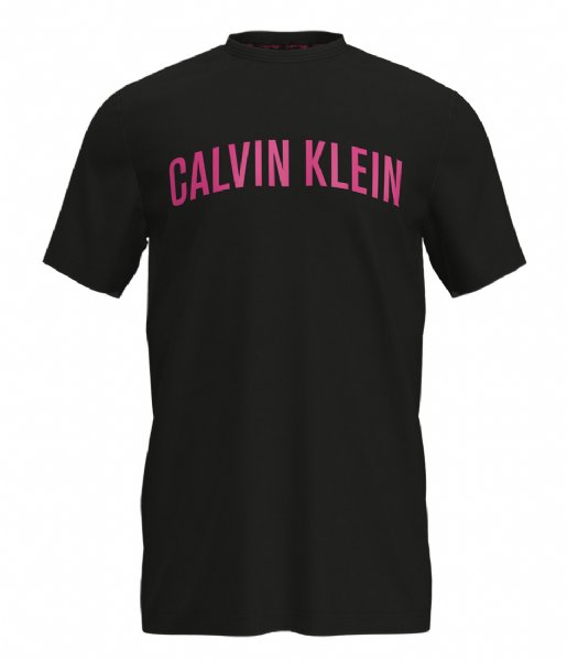 Calvin Klein  Short Sleeve Crew Neck Black W Gypsy Rose (1NM)