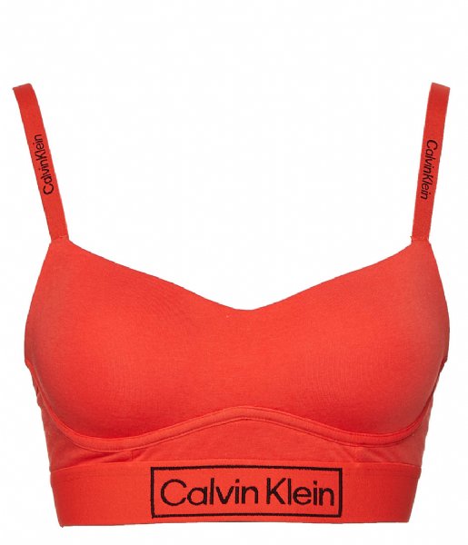 Calvin Klein  Light Lined Bralette Tuscan Terra Cotta (XM9)