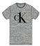 Calvin Klein T-shirt S/S Crew Neck Heather grey (YG4) Calvin Klein T-shirt S/S Crew Neck Heather grey (YG4)