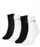 Calvin KleinShort Sock 4-Pack Tin Mesh Giftbox Black Combo (001)