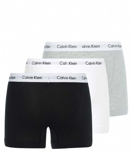 Calvin Klein  3 Pack Trunk Black white grey heather (998)
