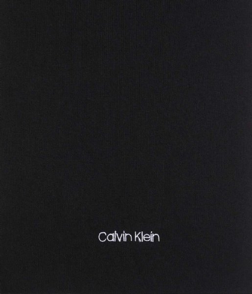 Calvin Klein  Essential Knit Scarf 30X180 Ck Black (BAX)