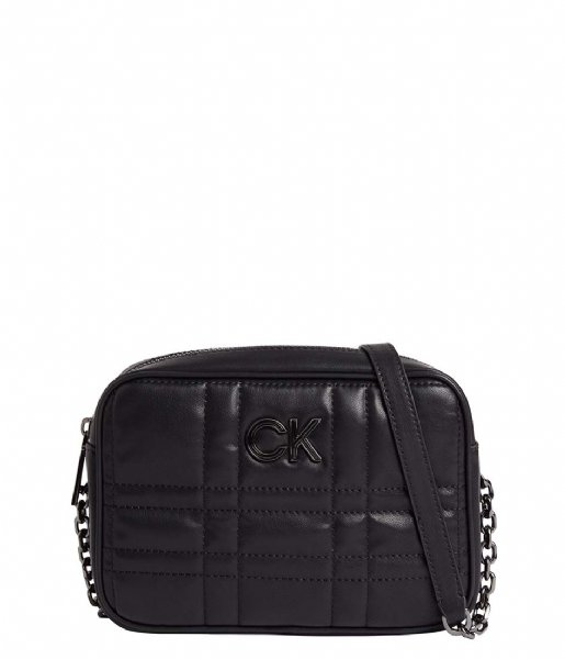 Calvin Klein  Re-Lock Quilt Camera Bag Ck Black (BAX)