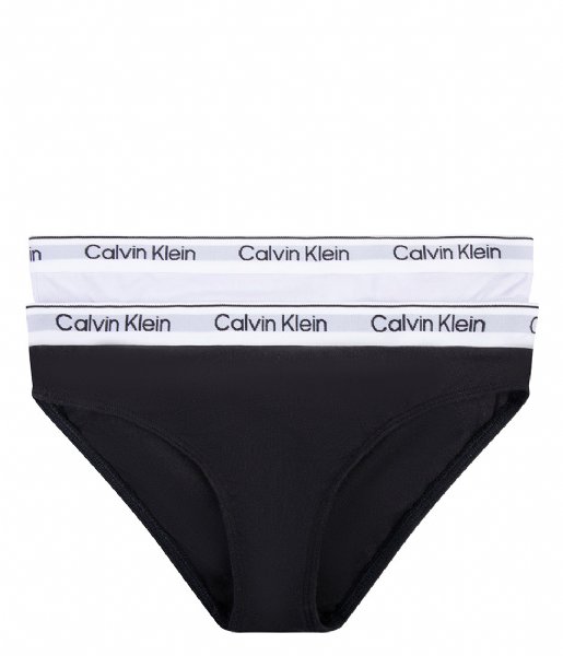 Calvin Klein  2-Pack Slip Lavendersplash Pvhblack (0VZ)