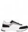 Calvin Klein  Low Top Lace Up Leather Black White (00T)
