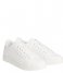 Calvin Klein Sneakers Cupsole Lace Up Perf Triple White (0K4)