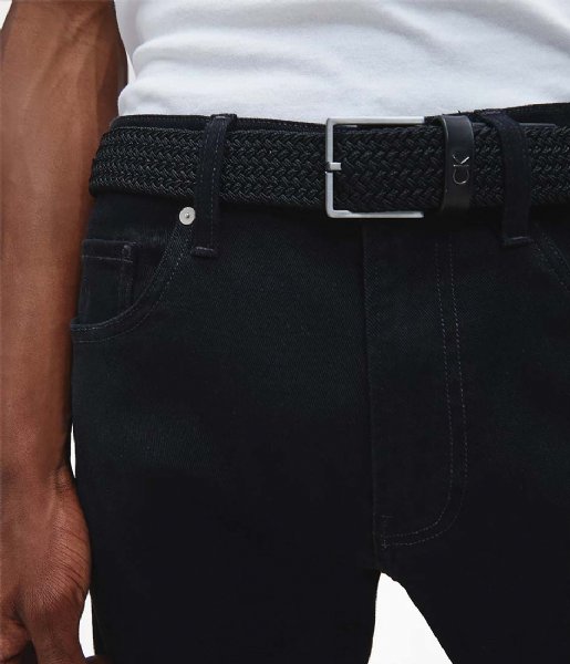 Calvin Klein  Formal Elastic Belt 3.5cm Black (001)