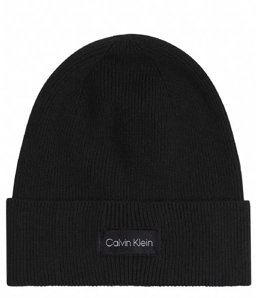 Calvin Klein  Essential Knit Beanie Ck Black (BAX)
