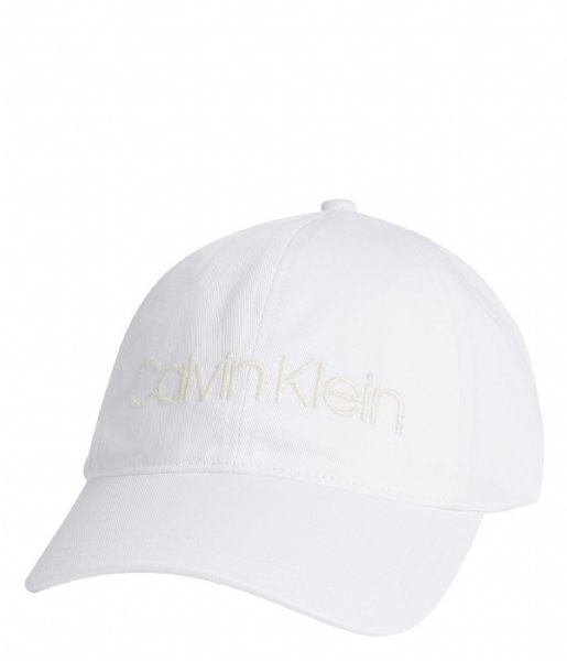 Calvin Klein  Bb Cap Ck White (YAF)