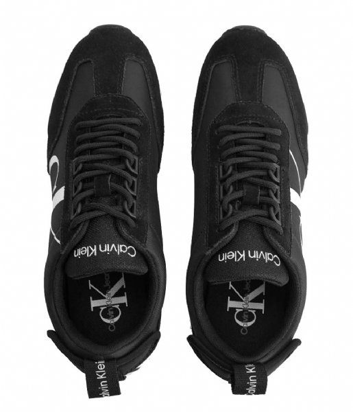 Calvin Klein  New Retro Runner Laceup Low Black (BDS)
