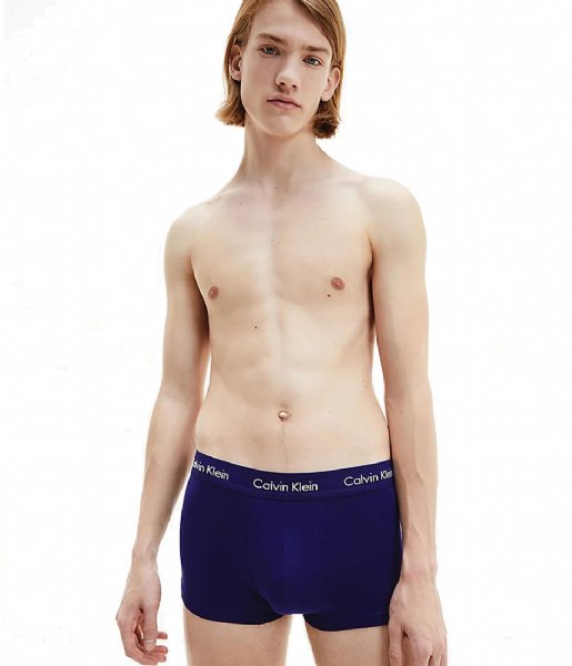 Calvin Klein Boxershort Low Rise Trunk 3pk Hydrangea Blue/Stripe/Purple Fuss (K7P) Calvin Klein Boxershort Low Rise Trunk 3pk Hydrangea Blue/Stripe/Purple Fuss (K7P)