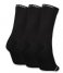 Calvin Klein  Women Sock 3-Pack Athleisure Black (001)