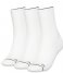 Calvin KleinWomen Sock 3-Pack Athleisure White (002)