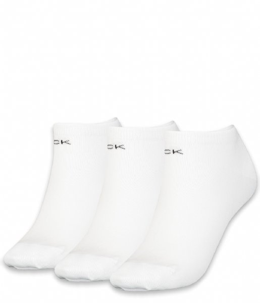 Calvin Klein Sokken Women Sneaker 3P White (002)