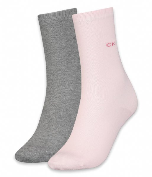 Calvin Klein Sokken Women Sock 2P Pink Combo (003)