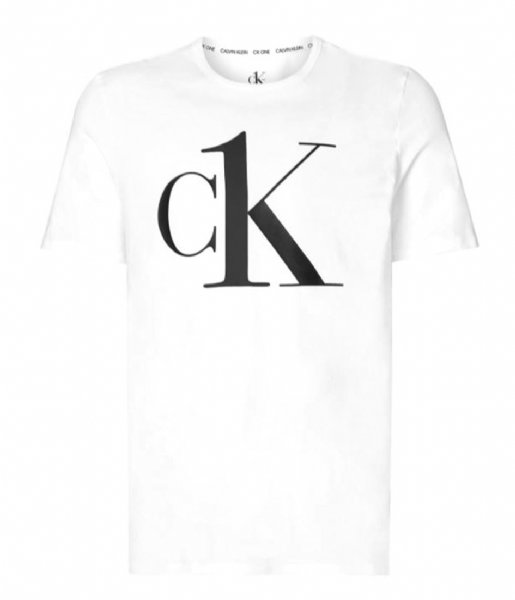 Calvin Klein  S/S Crew Neck White (7UM)