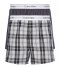 Calvin Klein Boxershort Boxer Slim 2Pk Ryan Stripe D Well/ Hickory Plaid B (JKZ) Calvin Klein Boxershort Boxer Slim 2Pk Ryan Stripe D Well/ Hickory Plaid B (JKZ)