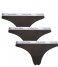Calvin Klein slip Thong 3P Black (001) Calvin Klein slip Thong 3P Black (001)