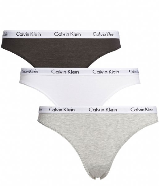 Calvin Klein slip Slips 3P Black/Grey/White (999) Calvin Klein slip Slips 3P Black/Grey/White (999)