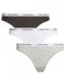 Calvin Klein slip Slips 3P Black/Grey/White (999) Calvin Klein slip Slips 3P Black/Grey/White (999)