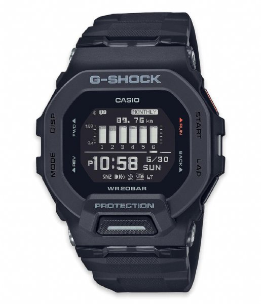 G-Shock  G-Squad GBD-200-1ER Zwart