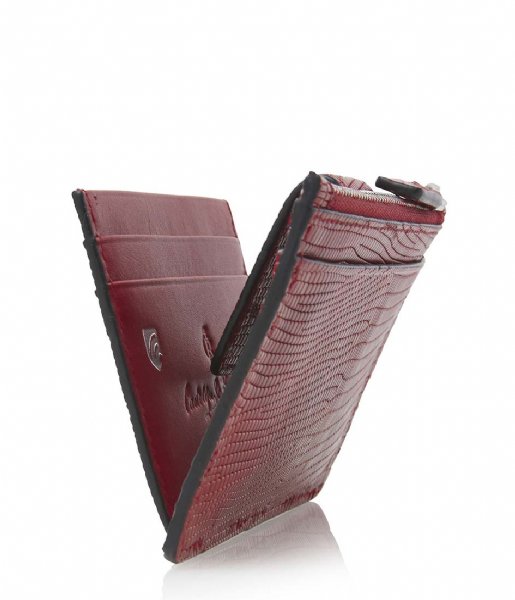 Verstrikking eerste werkzaamheid Castelijn & Beerens Pasjes portemonnee Credit Card Wallet Rood | The Little  Green Bag