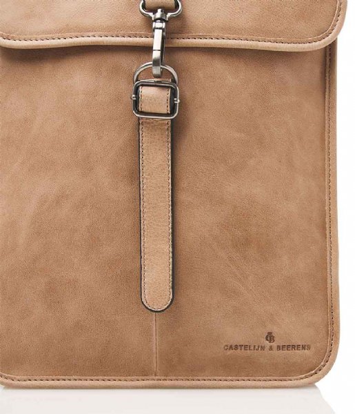 Castelijn & Beerens  Carisma Laptop Backpack 15.6 Inch Tablet Beige (BE)