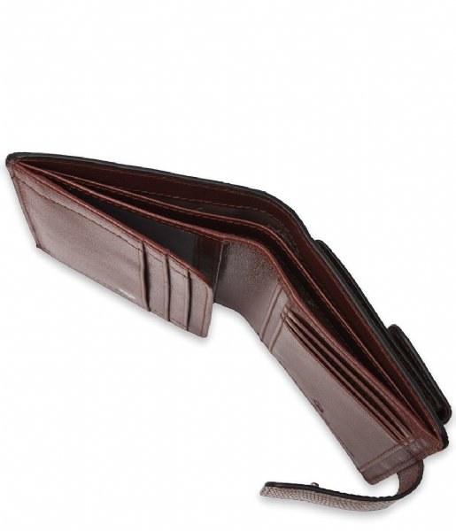 Makkelijk te begrijpen wacht Vochtigheid Castelijn & Beerens Tri-fold portemonnee Damesportemonnee 6 pasjes RFID  Cognac | The Little Green Bag