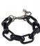 Camps en Camps  Oval Link Chain Bracelet Zwart