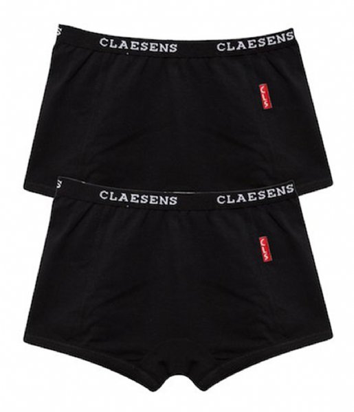 Claesens  Girls 2-pack Boxer Black