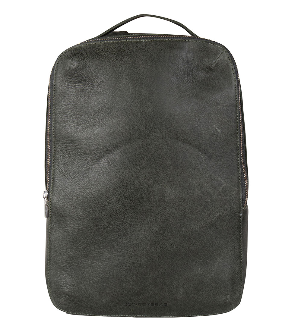 dark green backpack