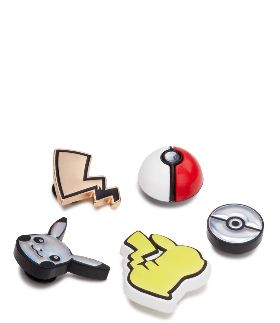 Multi Crocs Jibbitz Elevated Pokemon 5pk Shoe Accessories