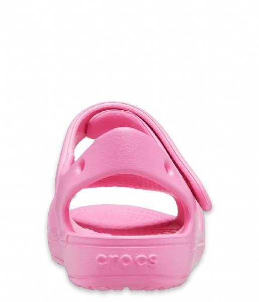 Crocs  Classic Cross Strap Charm Sandal T Pink Lemonade (669)