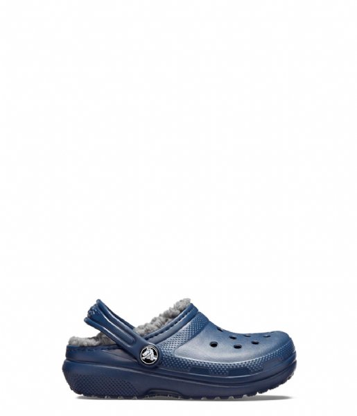Crocs  Classic Lined Clog Toddler Navy Charcoal (459)