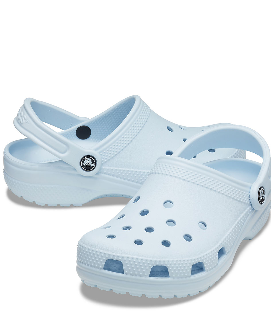 powder blue crocs