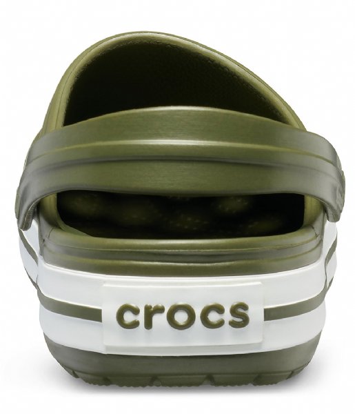 Crocs  Crocband Army green white (37P)