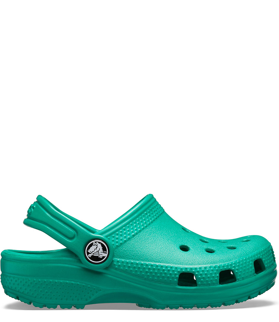 crocs deep green