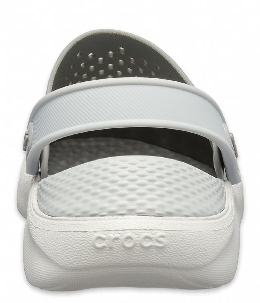 Crocs Clog LiteRide Clog Smoke Pearl White (06J)