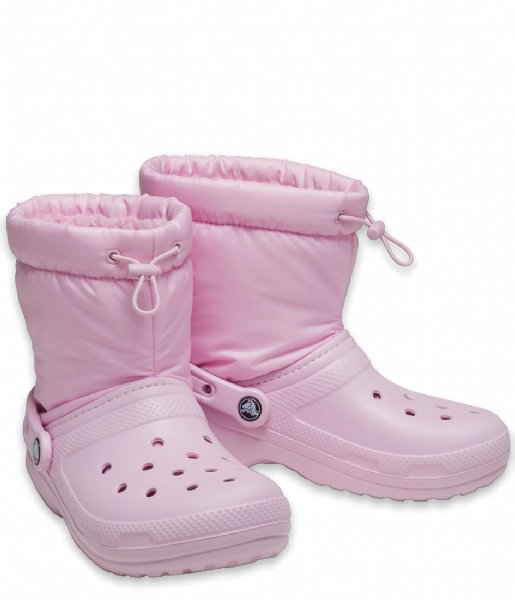 Crocs  Classic Lined Neo Puff Boot Ballerina Pink (6GD)