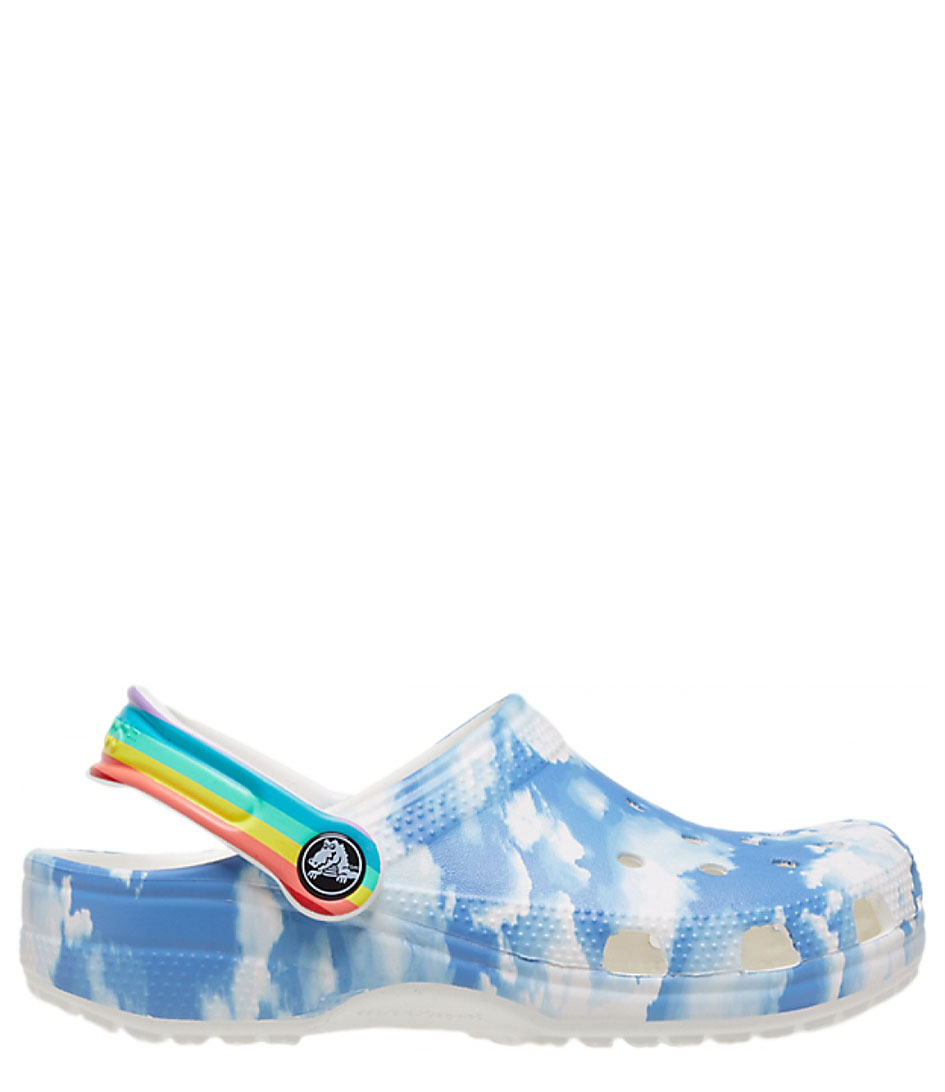 crocs multi stripe