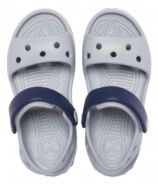 Crocs  Crocband Sandal Kids Light Grey Navy