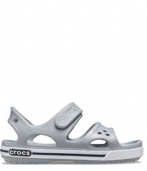 Crocs  Crocband II Sandal PS Light Grey/Navy (1U)