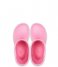 Crocs  Kids Crocband Rain Boot Pink Lemonade/Lavender (6QM)