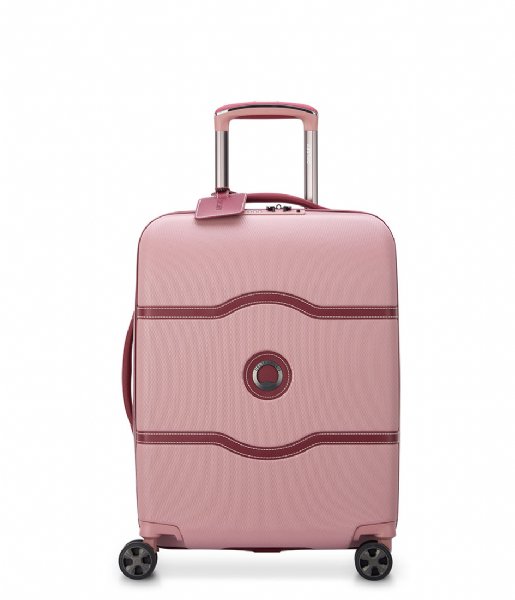 Baffle constant naaien Delsey Handbagage Koffer Chatelet Air 2.0 55cm Trolley Pink | The Little  Green Bag