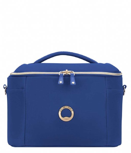 Delsey Walizki na bagaż podręczny Montrouge Beautycase Blue