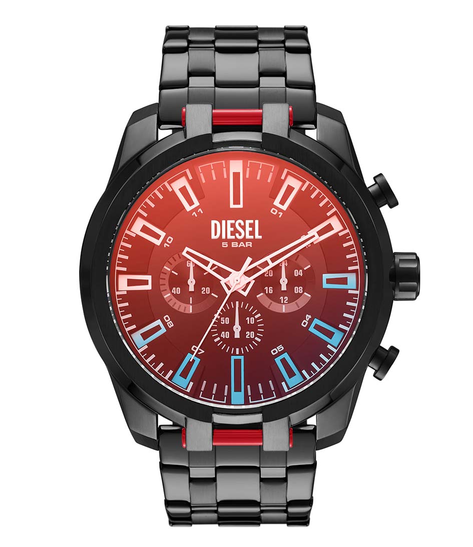 Diesel Horloges Split DZ4589 Zwart online kopen