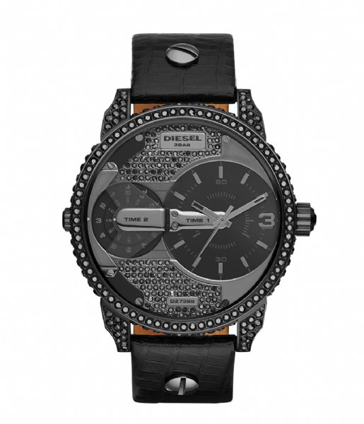 Diesel Horloge Mini Daddy DZ7328 Zwart