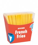 Eat My Socks Socks French Fries Red